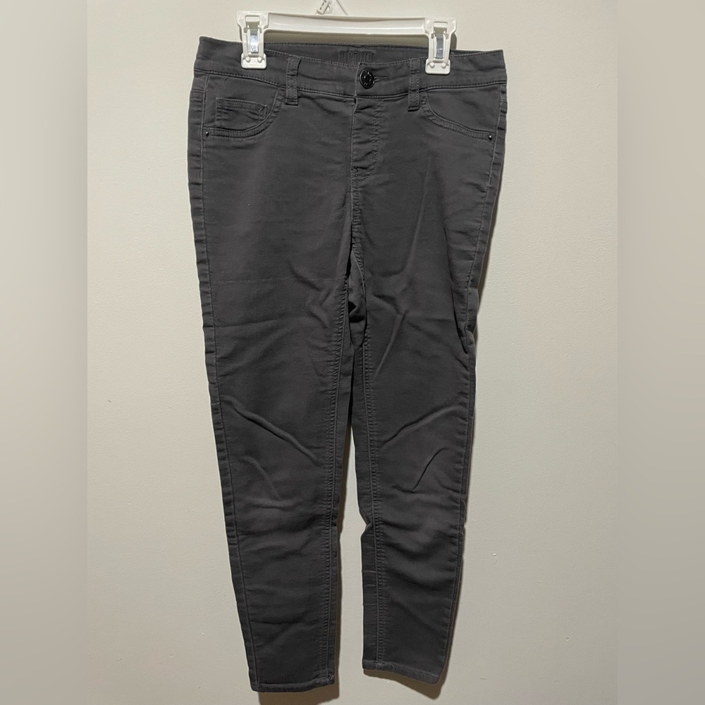 Justice grey jeans